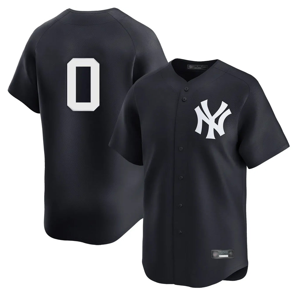 NY.Yankees #0 Marcus Stroman Player Navy Alternate Limited Fdoa Stitched Jerseys