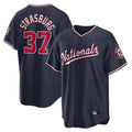 W.Nationals #37 Stephen Strasburg Player Navy Replica Fdoa Stitched Jerseys