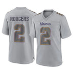 MN.Vikings #2 Isaiah Rodgers Player Gray Atmosphere Fashion Home Game Gdoa Stitched Jerseys