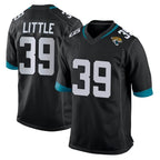 J.Jaguars #39 Cam Little Player Black Home Game Gdoa Stitched Jerseys