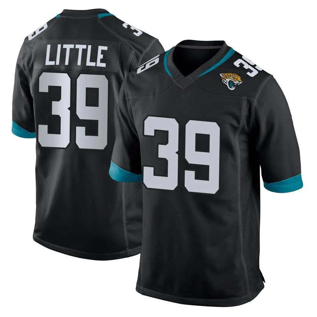 J.Jaguars #39 Cam Little Player Black Home Game Gdoa Stitched Jerseys