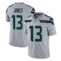 S.Seahawks #13 Ernest Jones IV Player Gray Limited Vapor Untouchable Home Game Gdoa Stitched Jerseys