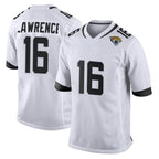 J.Jaguars #16 Trevor Lawrence Player White Home Game Gdoa Stitched Jerseys