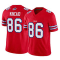 B.Bills #86 Dalton Kincaid Player Red Vapor F.U.S.E. Limited Home Game Gdoa Stitched Jerseys