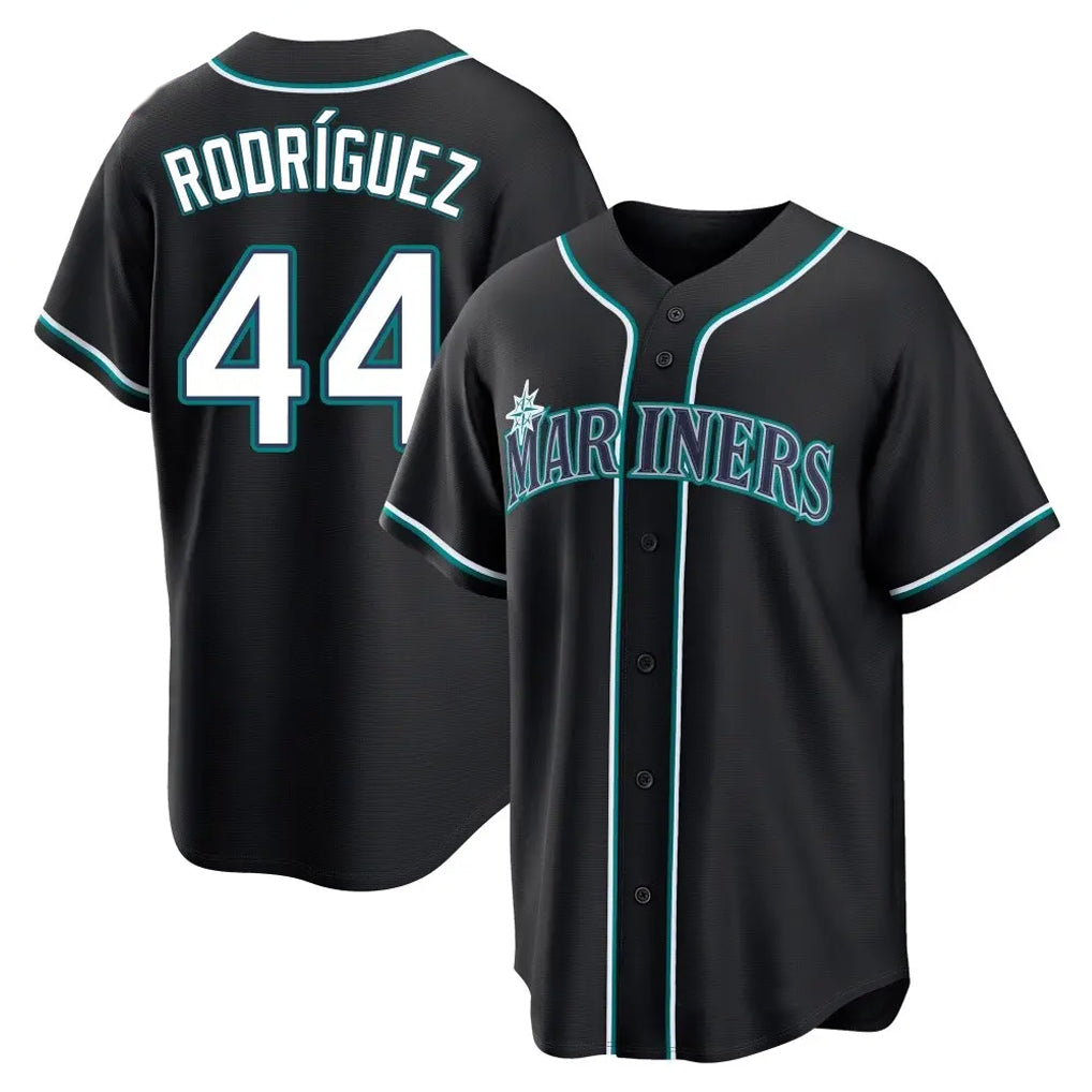 S.Mariners #44 Julio Rodriguez Player Black Fashion Home Limited Fdoa Stitched Jerseys