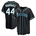 S.Mariners #44 Julio Rodriguez Player Black Fashion Home Limited Fdoa Stitched Jerseys