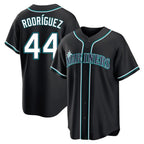 S.Mariners #44 Julio Rodriguez Player Black Fashion Home Limited Fdoa Stitched Jerseys