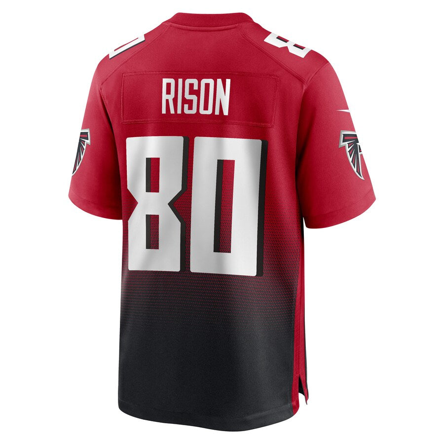 A.Falcons #80 Andre Rison Player Red Home Game Gdoa Stitched Jerseys