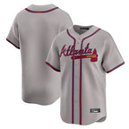 A.Braves ## Braves Blank Player Gray Limited Home Game Gdoa Stitched Jerseys