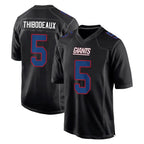 NY.Giants #5 Kayvon Thibodeaux Player Carbon Fashion Limited Home Game Gdoa Stitched Jerseys