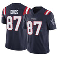 NE.Patriots #87 Romeo Doubs Player Navy Limited Vapor F.U.S.E. Home Game Gdoa Stitched Jerseys