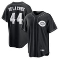 C.Reds #44 Elly De La Cruz Player Black Home Game Gdoa Stitched Jerseys