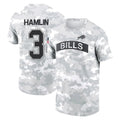B.Bills #3 Damar Hamlin Player Arctic Camo Salute to Service T-Shirt Hoodies Gdoa Stitched Jerseys