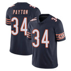 C.Bears #34 Walter Payton Player Navy Vapor Untouchable Limited Home Game Gdoa Stitched Jerseys