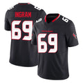 H.Texans #69 Ed Ingram Player Navy Limited Alternate Vapor F.U.S.E. Home Game Gdoa Stitched Jerseys