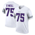 M.Vikings #75 Brian O'Neill Player White Alternate Legend Home Game Gdoa Stitched Jerseys