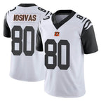 C.Bengals #80 Andrei Iosivas Player White Color Rush Vapor Untouchable Limted Home Game Gdoa Stitched Jerseys