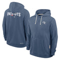 NE.Patriots ## Patriots Blank Player Blue Rivalries Collection Hoodies Limited Game Gdoa Stitched Jerseys