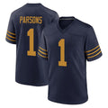 GB.Packers #1 Micah Parsons Player Navy The 1923 Classic Home Game Gdoa Stitched Jerseys