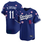LA.Dodgers #11 Roki Sasaki Player Royal Tokyo Series Vapor Premier Limited Fdoa Stitched Jerseys