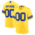 Custom LA.Rams Gold Classic Sol Home Game Any Name & Numbers Gdoa Stitched Jerseys