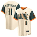 B.Orioles #11 Jordan Westburg Player Cream 2026 City Connect Home Game Gdoa Stitched Jerseys