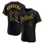 Athletics #13 Luis Barrera Player Black Snake Skin City Limited Elite Home Game Gdoa Stitched Jerseys