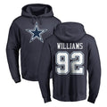 D.Cowboys #92 Quinnen Williams Player Navy Pullover Hoodies Limited Gdoa Stitched Jerseys