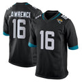 J.Jaguars #16 Trevor Lawrence Player Black Home Game Gdoa Stitched Jerseys