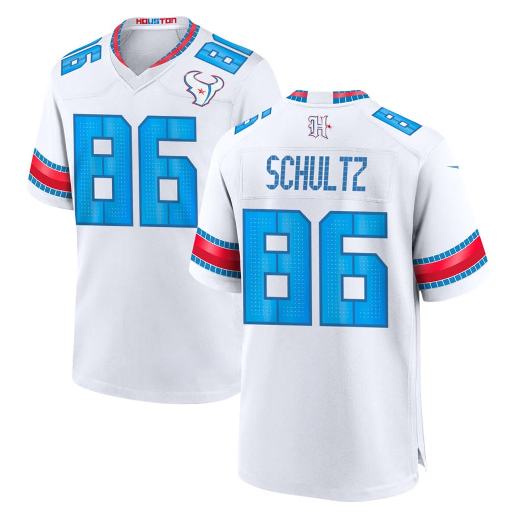 H.Texans #86 Dalton Schultz Player Whtie 2026 Rivalries Vapor Home Game Gdoa Stitched jerseys