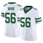 NY.Jets #56 Demario Davis Player White Legacy Limited Vapor F.U.S.E. Home Game Gdoa Stitched Jerseys