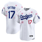 LA.Dodgers #17 Shohei Ohtani Player White Tokyo Series Vapor Premier Limited Fdoa Stitched Jerseys