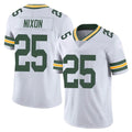 GB.Packers #25 Keisean Nixon Player White Vapor Untouchable Limited Home Game Gdoa Stitched Jerseys