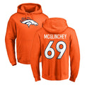 D.Broncos #69 Mike McGlinchey Player Orange Pullover Hoodie Limited Gdoa Stitched Jerseys