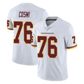 W.Commanders #76 Sam Cosmi Player White Limited Vapor Untouchable Home Game Gdoa Stitched Jerseys