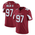 A.Cardinals #97 Walter Nolen III Player Cardinal Vapor Limited Home Game  Gdoa Stitched Jerseys