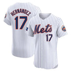 NY.Mets #17 Keith Hernandez Player White Home Limited Elite Fdoa Stitched Jerseys