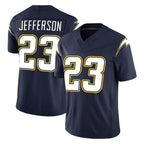 LA.Chargers #23 Tony Jefferson Player Navy Vapor F.U.S.E. Limited Home Game Stitched Jerseys