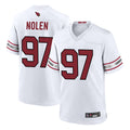 A.Cardinals #97 Walter Nolen III Player White Game Gdoa Stitched Jerseys