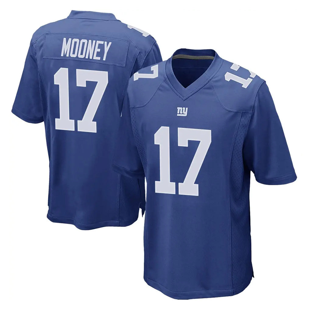 NY.Giants #17 Darnell Mooney Player Royal Home Game Gdoa Stitched Jerseys