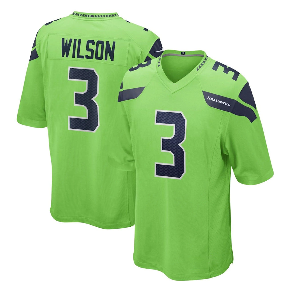 S.Seahawks #3 Nick Emmanwori Player Green Home Game Gdoa Stitched Jerseys