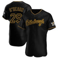 P.Pirates #29 Ryan O¡¯Hearn Player Black Home Limited Elite Fdoa Stitched Jerseys