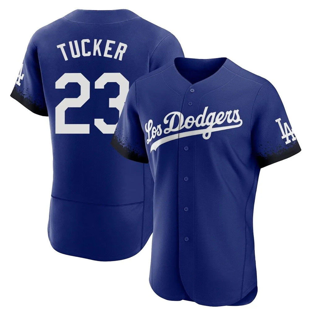 LA.Dodgers #23 Kyle Tucker Player Royal City Connect Elite Home Fdoa Stitched Jerseys