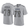 D.Cowboys #78 Terence Steele Player Gray Atmosphere Fashion Home Game Gdoa Stitched Jerseys