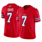 B.Bills #7 Ray Davis Player Red Vapor F.U.S.E. Limited Gdoa Stitched Jerseys