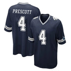 D.Cowboys #4 Dak Prescott Player Navy Home Game Gdoa Stitched Jerseys