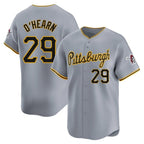 P.Pirates #29 Ryan O¡¯Hearn Player Gray Road Home Limited Fdoa Stitched Jerseys