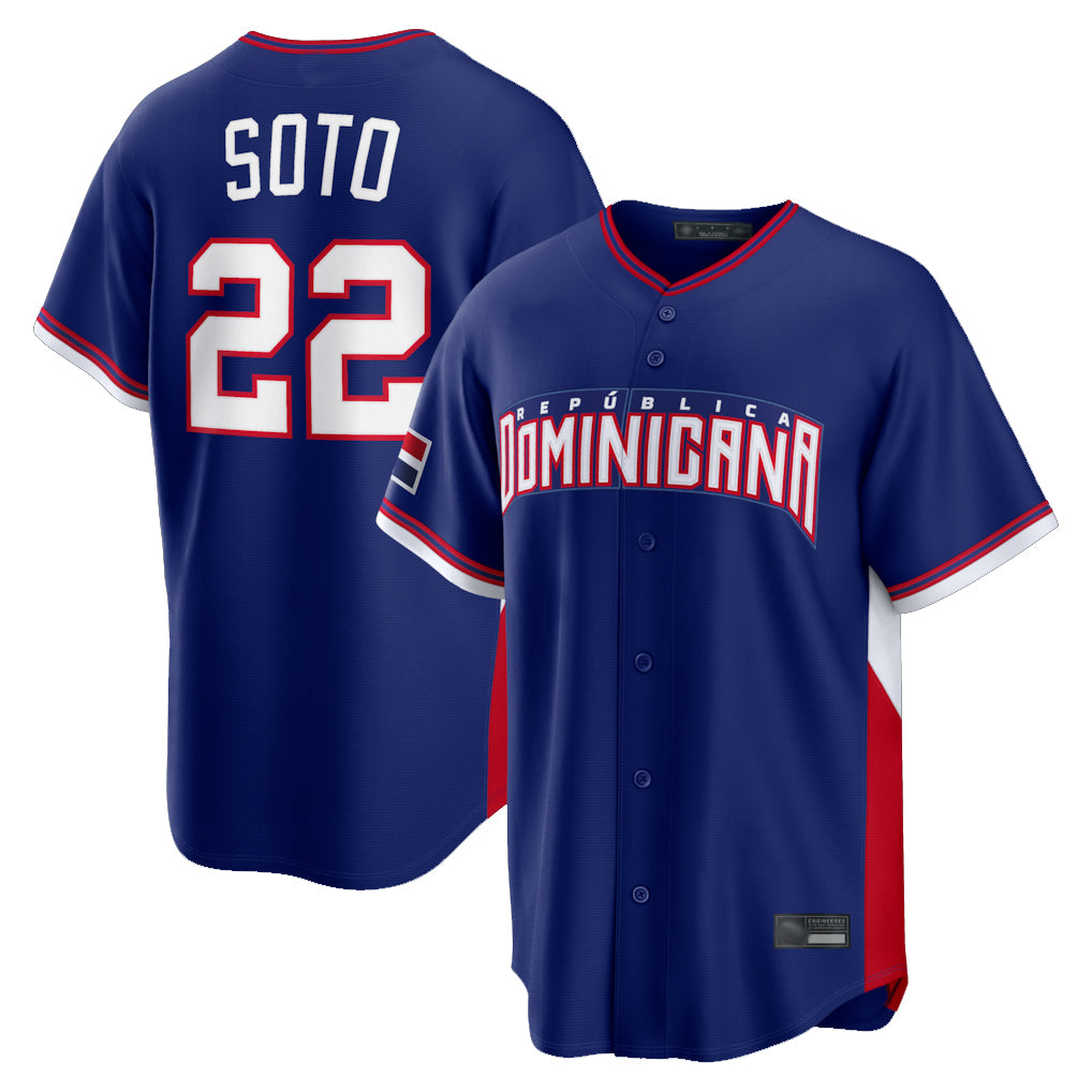 NY.Mets #22 Juan Soto Player Royal 2026 World Classic Home Limited Fdoa Stitched Jerseys