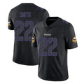 MN.Vikings #22 Harrison Smith Player Black Impact LImited Home Game Gdoa Stitched Jerseys