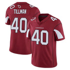 A.Cardinals #40 Pat Tillman Player Cardinal Vapor Limited Home Game  Gdoa Stitched Jerseys